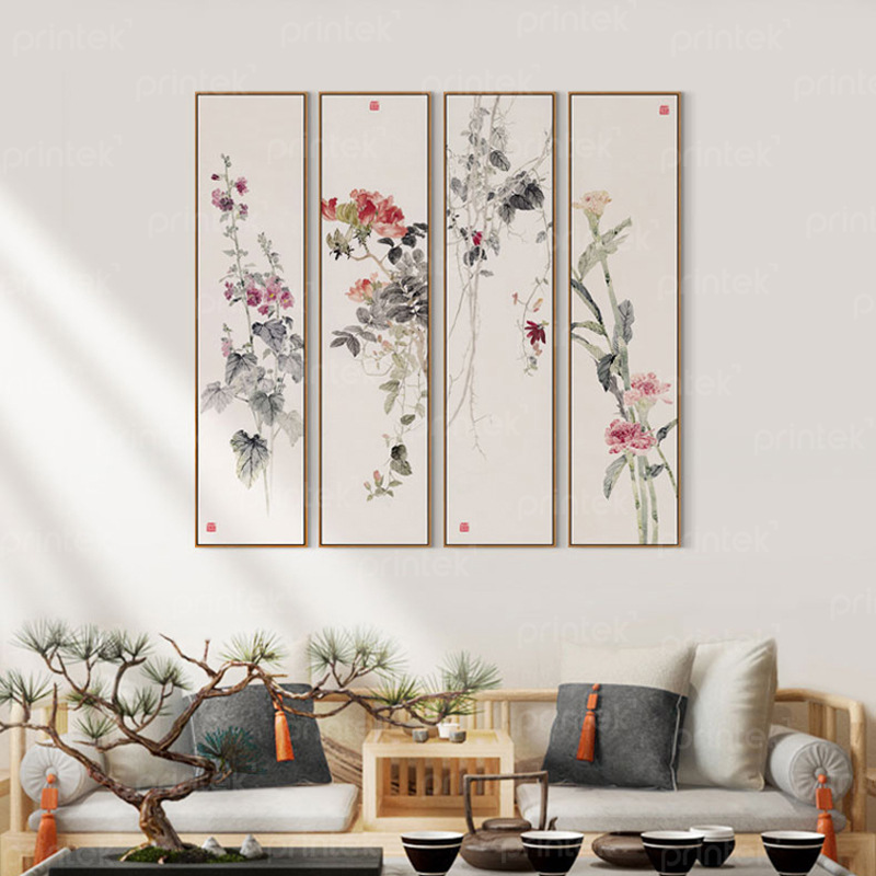 Bộ 4 tranh tứ quý - TQ0118