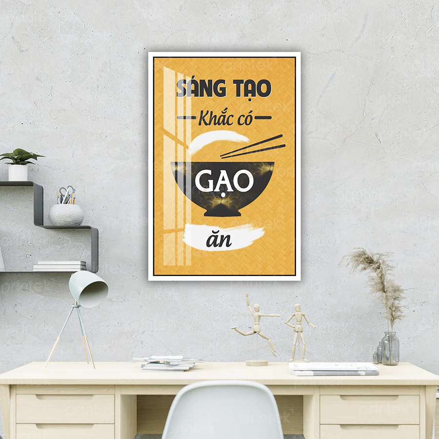 Tranh động lực văn phòng, tranh slogan – DL001-172