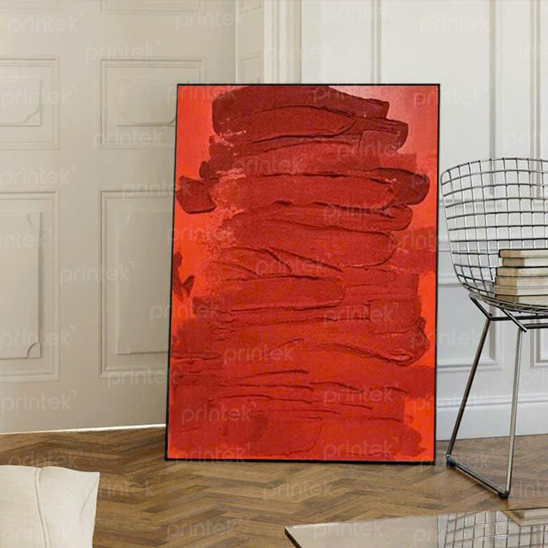 Tranh canvas trừu tượng màu sắc – TT1357