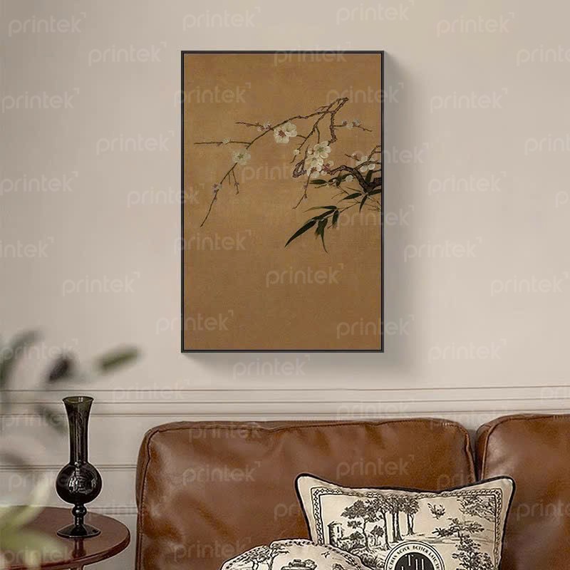 Tranh phong cách indochine, tranh canvas treo tường - IN5802