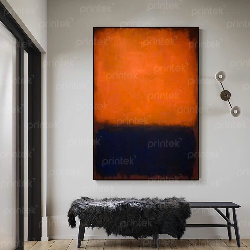 Tranh canvas trừu tượng màu sắc – ST205