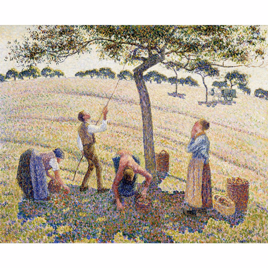 Tranh Những người hái táo, Camille Pissarro - PC2260