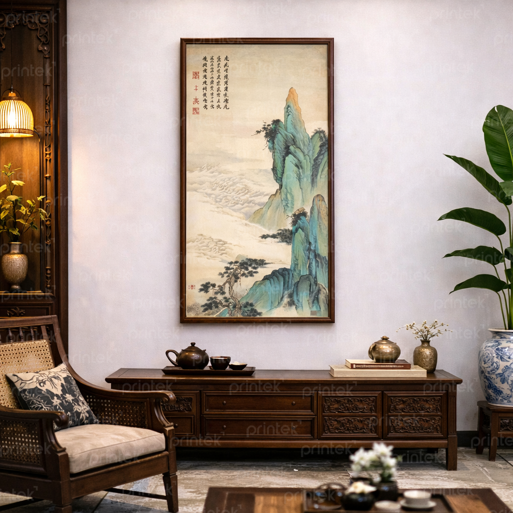 Tranh sơn thủy hữu tình - IN8041