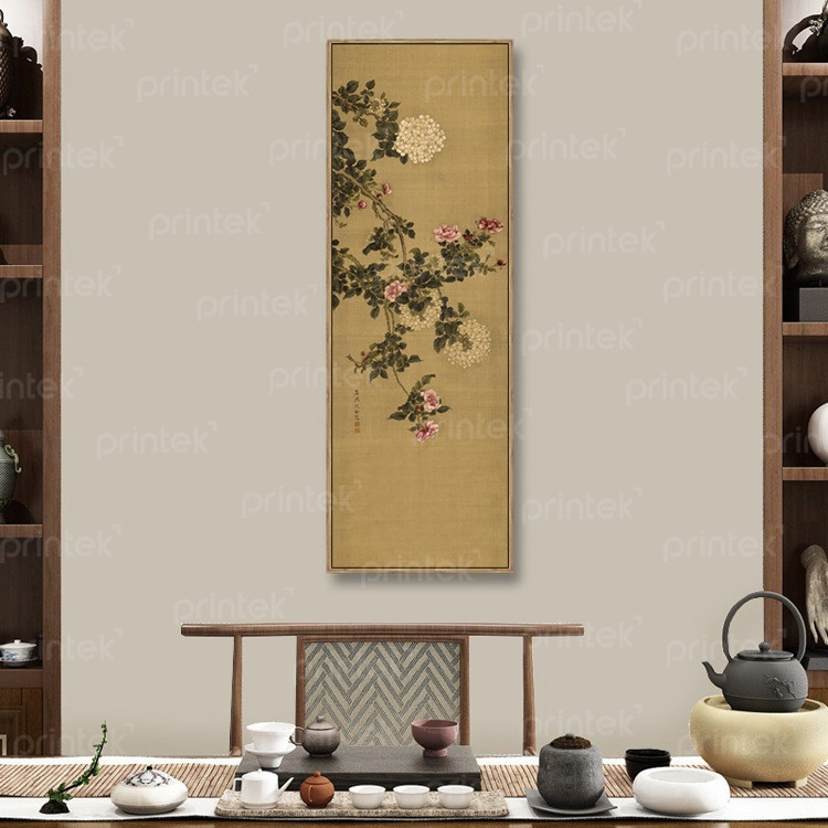 Tranh hoa treo tường khổ dọc - TT146878