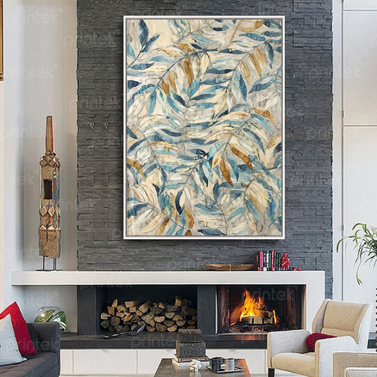 Tranh decor phòng khách, tranh trừu tượng - TT1212