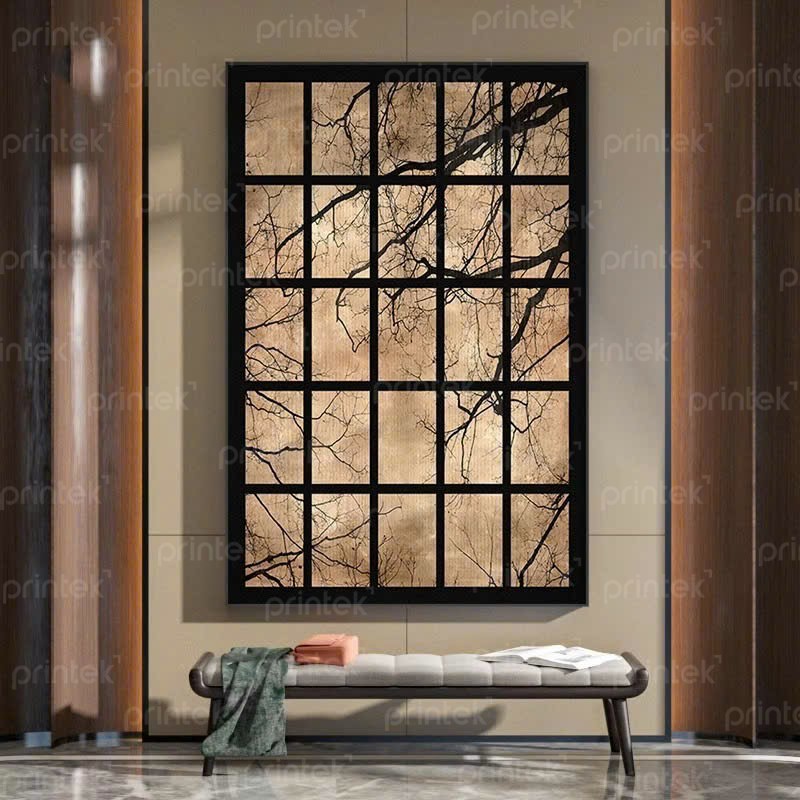 Tranh cửa sổ, tranh treo tường canvas - TT2705