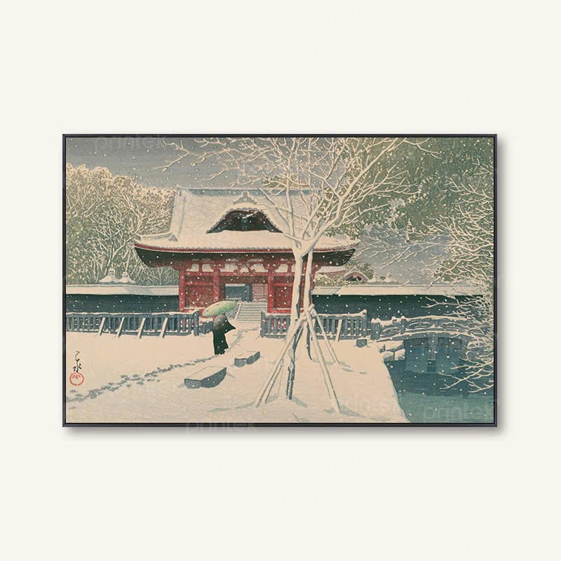 Tranh phong cảnh Nhật cổ, tranh Phù thế (Ukiyo-e) - TT2633