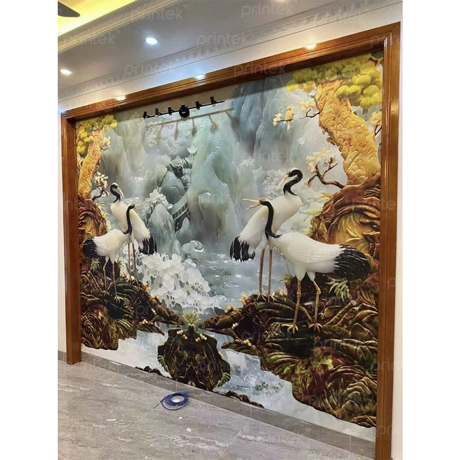 Ý tưởng trang trí nhà bằng tranh dán tường: Nghệ thuật cho không gian sống