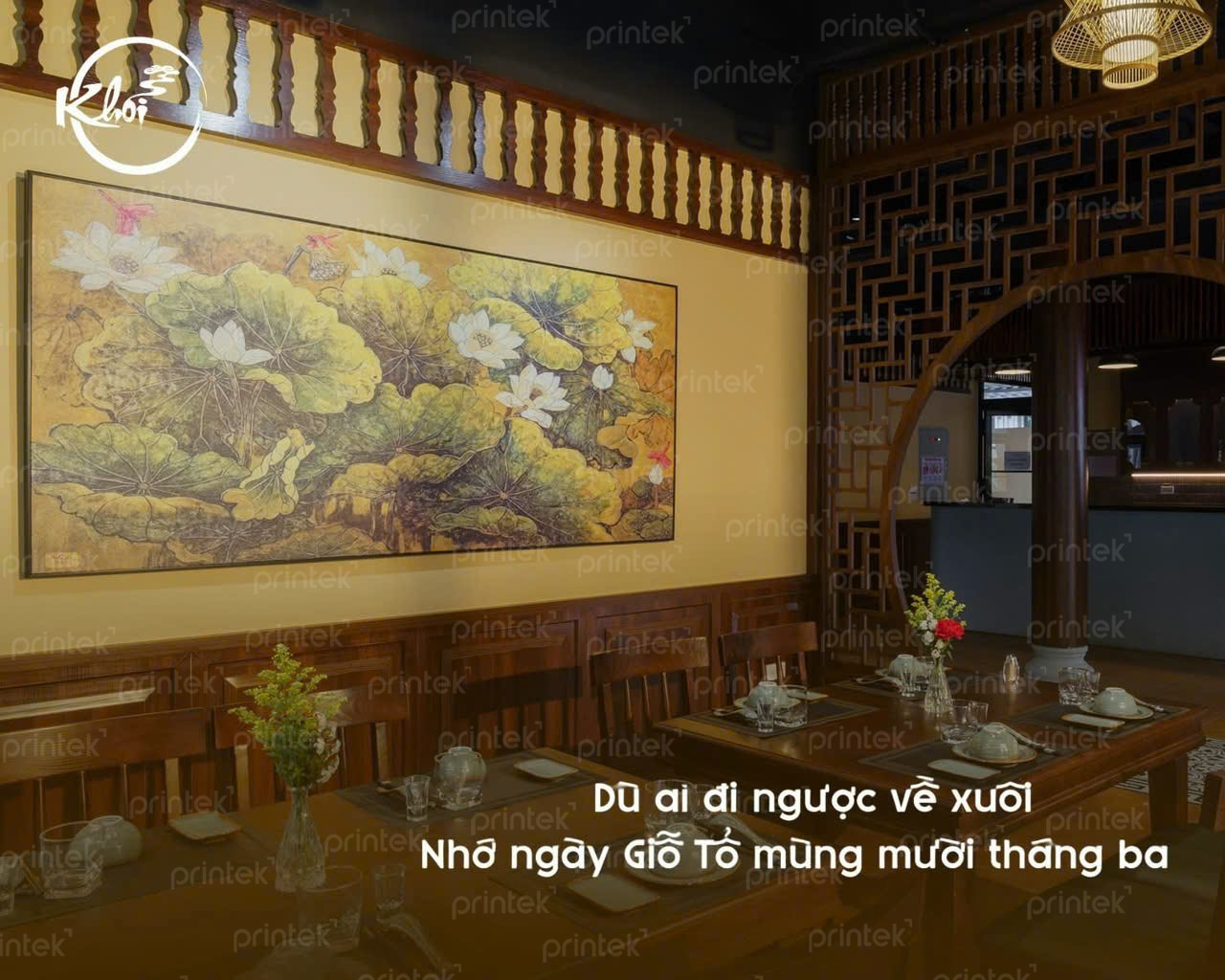 Tranh nhà hàng
