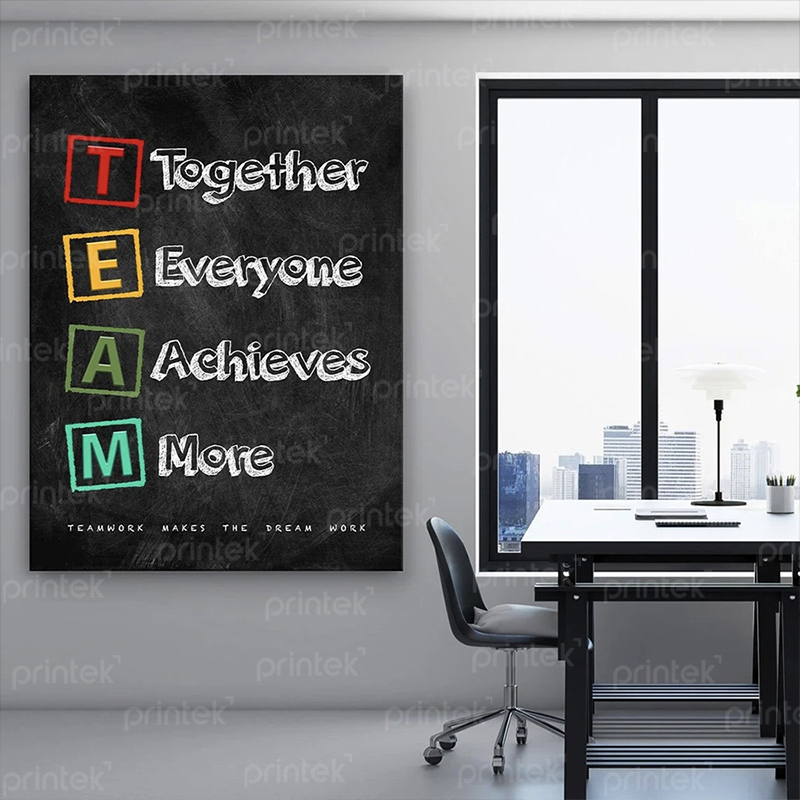 Tranh động lực, tranh slogan, đã có khung - DL1616