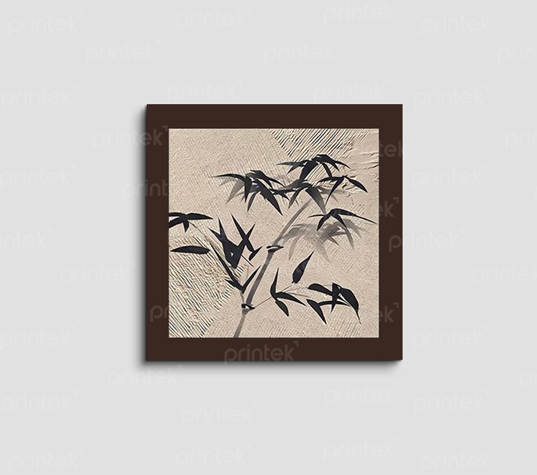 Tranh canvas thủy mặc khung 5cm, in theo yêu cầu - TM64111