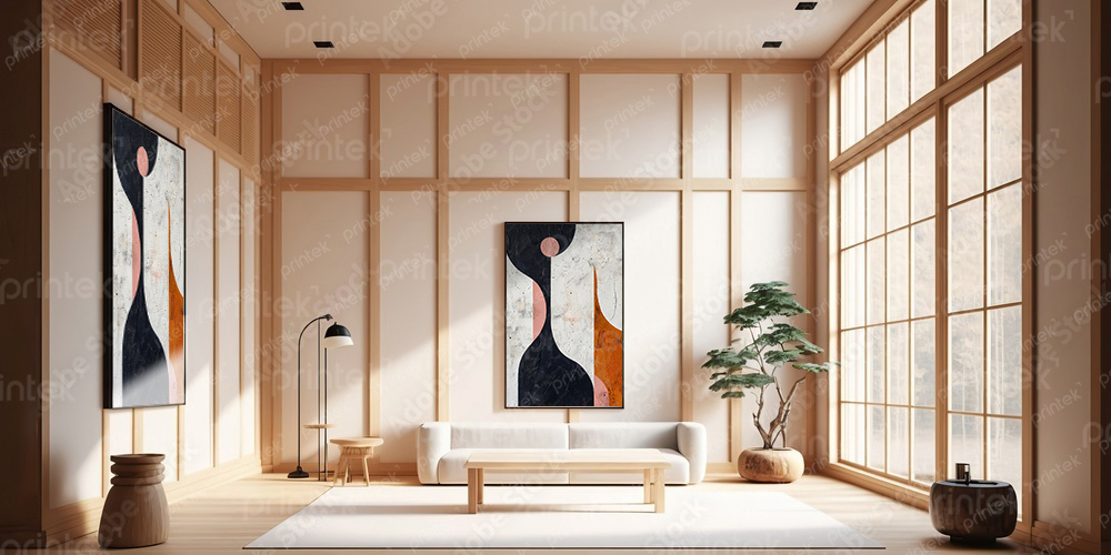 Tranh Canvas trừu tượng - TT83436