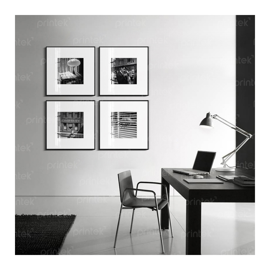 Tranh canvas đen trắng, đã có khung - PC3245