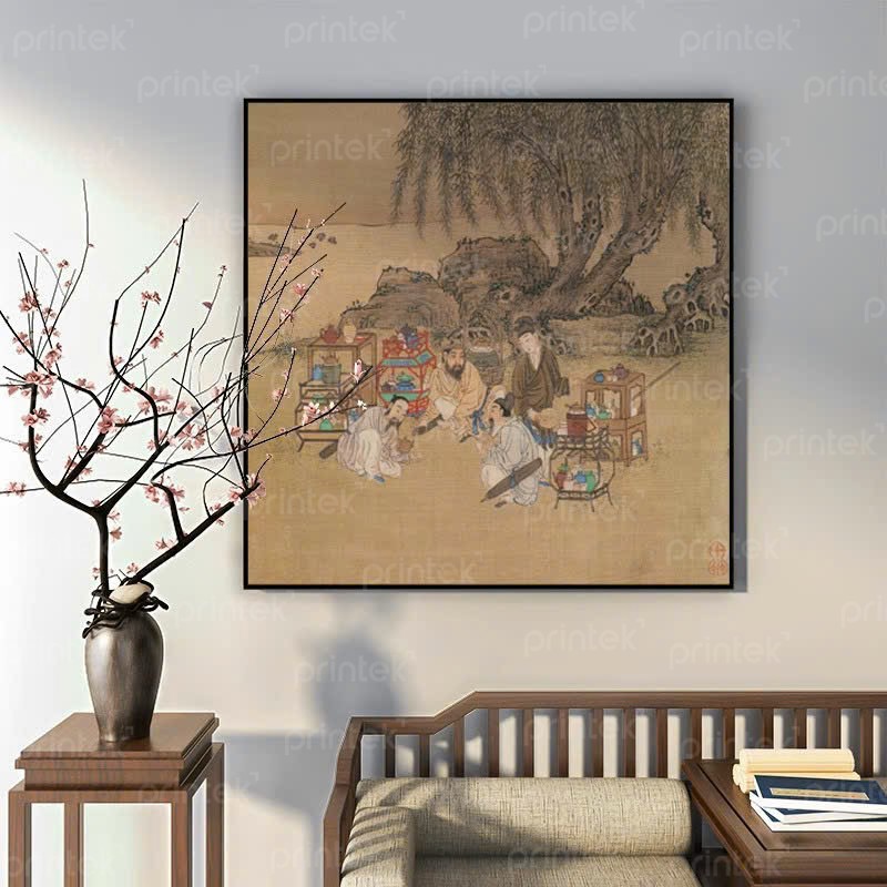Tranh treo tường phong cách cổ  - TM420037