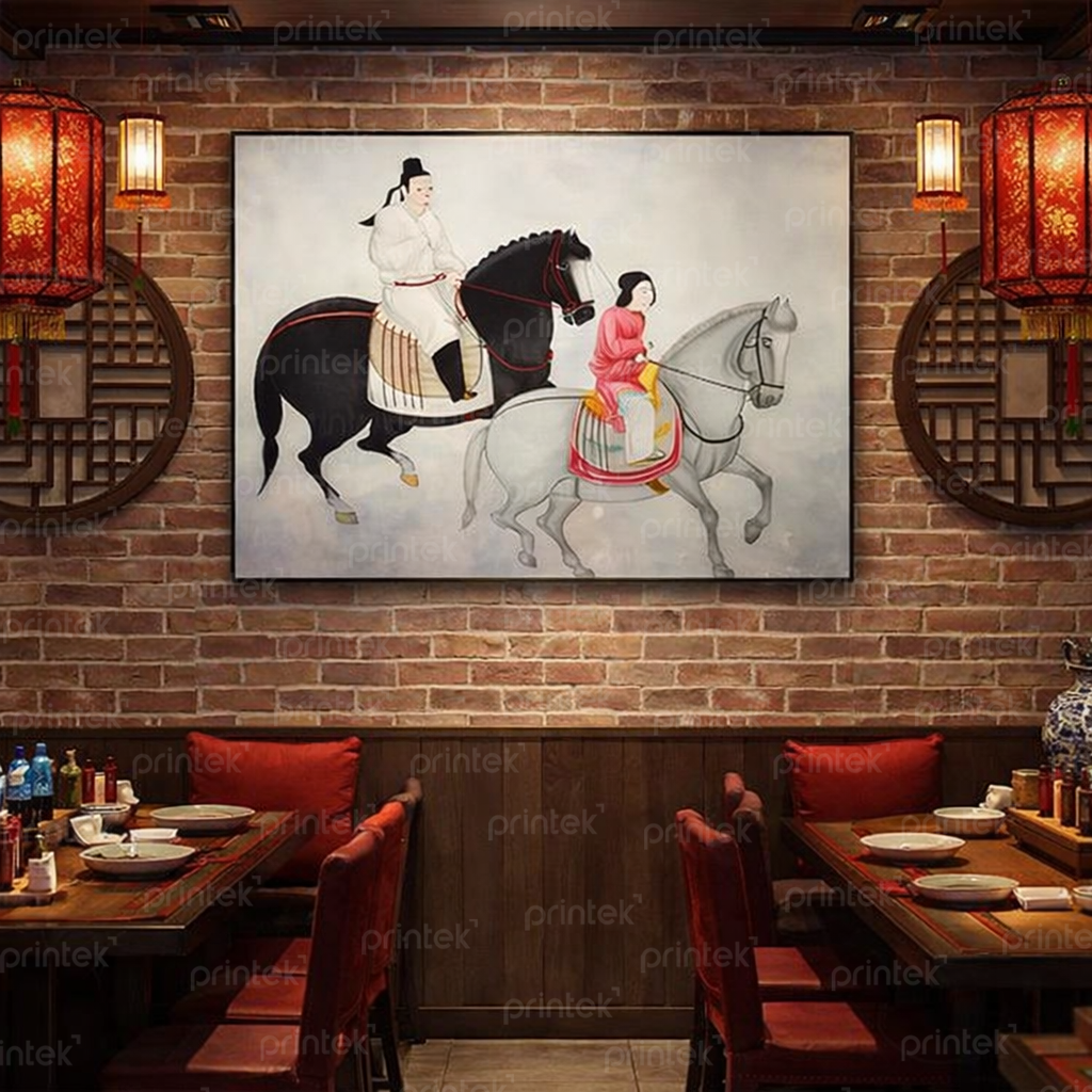 Tranh cổ Trung Quốc, phong cách indochine - PC9259