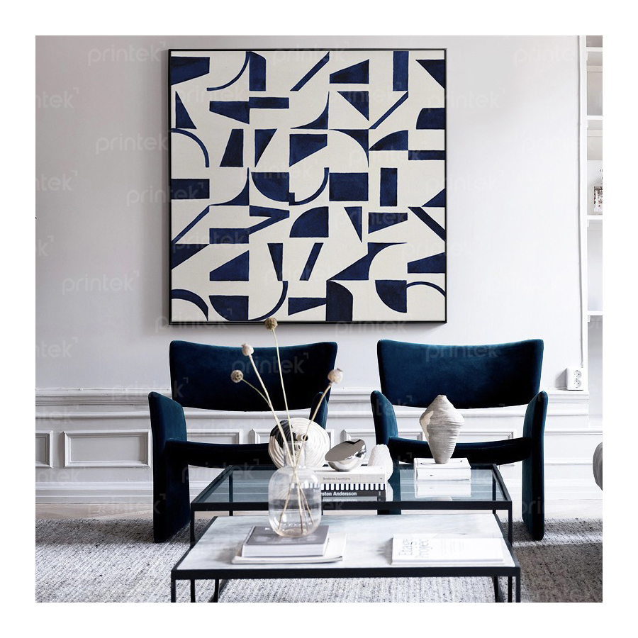 Tranh trừu tượng tối giản, tranh phong cách minimalism - ADB332457758