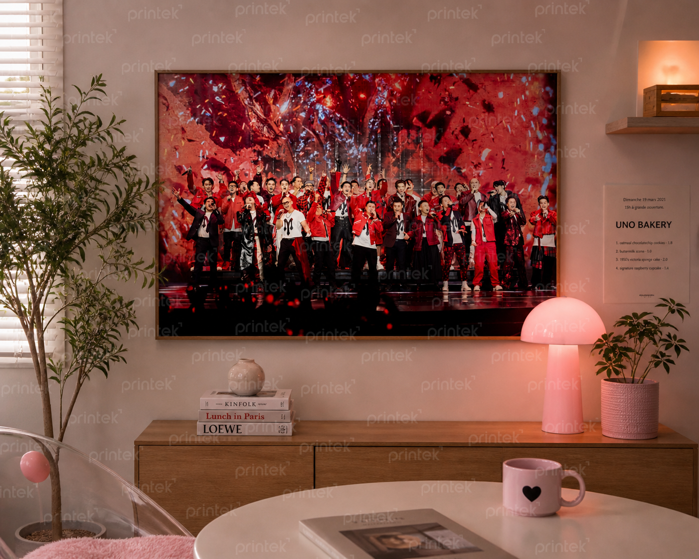 Đi concert nhất định phải in ảnh treo trong phòng: cách biến một đêm nhạc thành điểm nhấn trong phòng làm việc