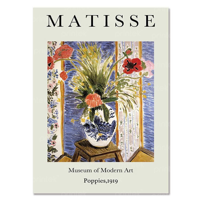 Tranh treo tường Matisse, tranh trừu tượng - TT0009