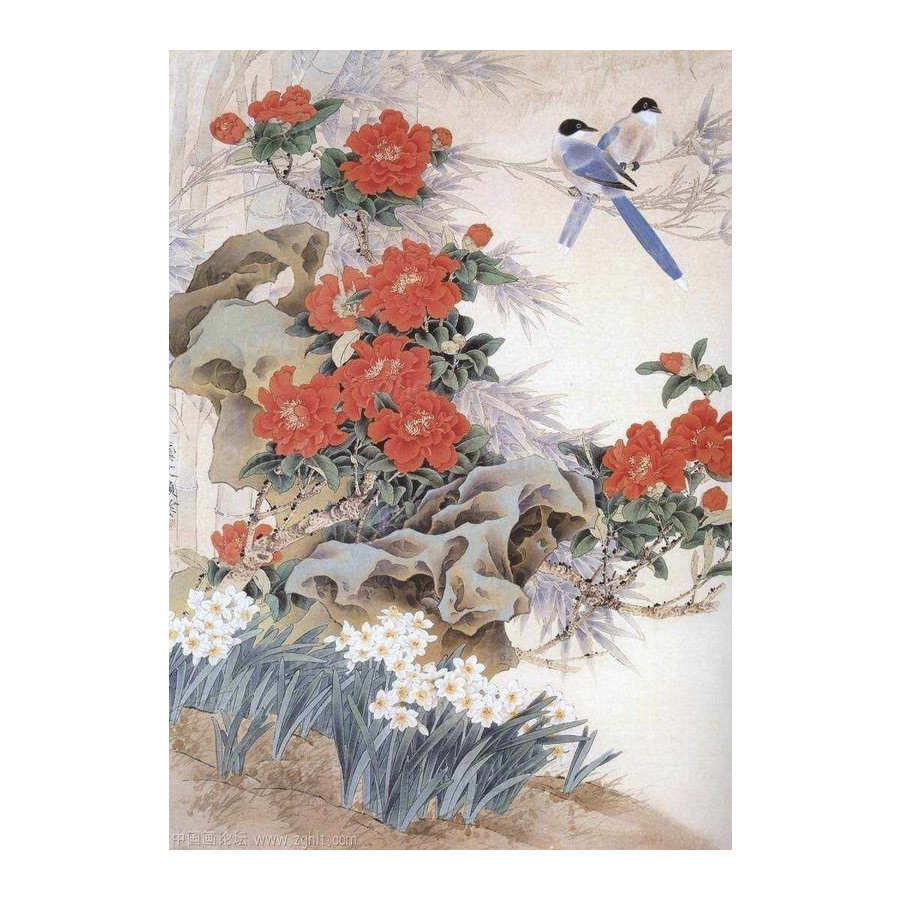 Tranh hoa phong cách indochine - PR1332317