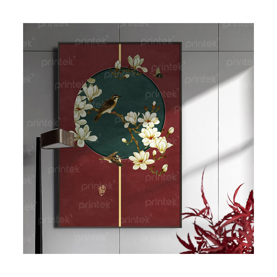 Tranh treo tường phong cách indochine, tranh treo tường phòng khách - ADB332457718