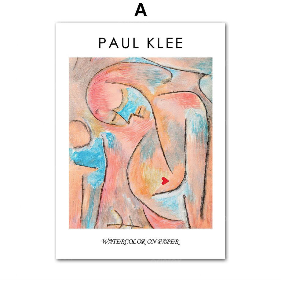 Tranh treo tường canvas họa sĩ Paul Klee - TT7850