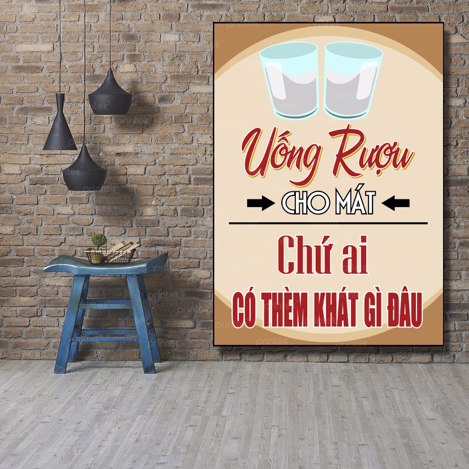 Tranh động lực nhà hàng cỡ 40x60cm – NH012