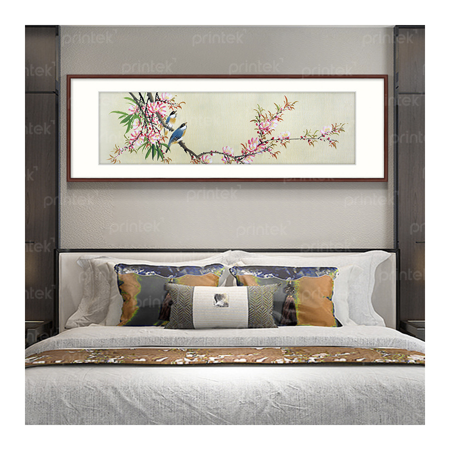 Tranh hoa treo tường, đã có khung - 01CN18NF
