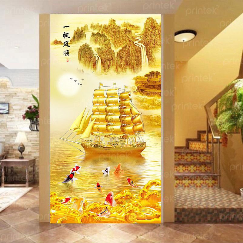 tranh thuận buồm xuôi gió