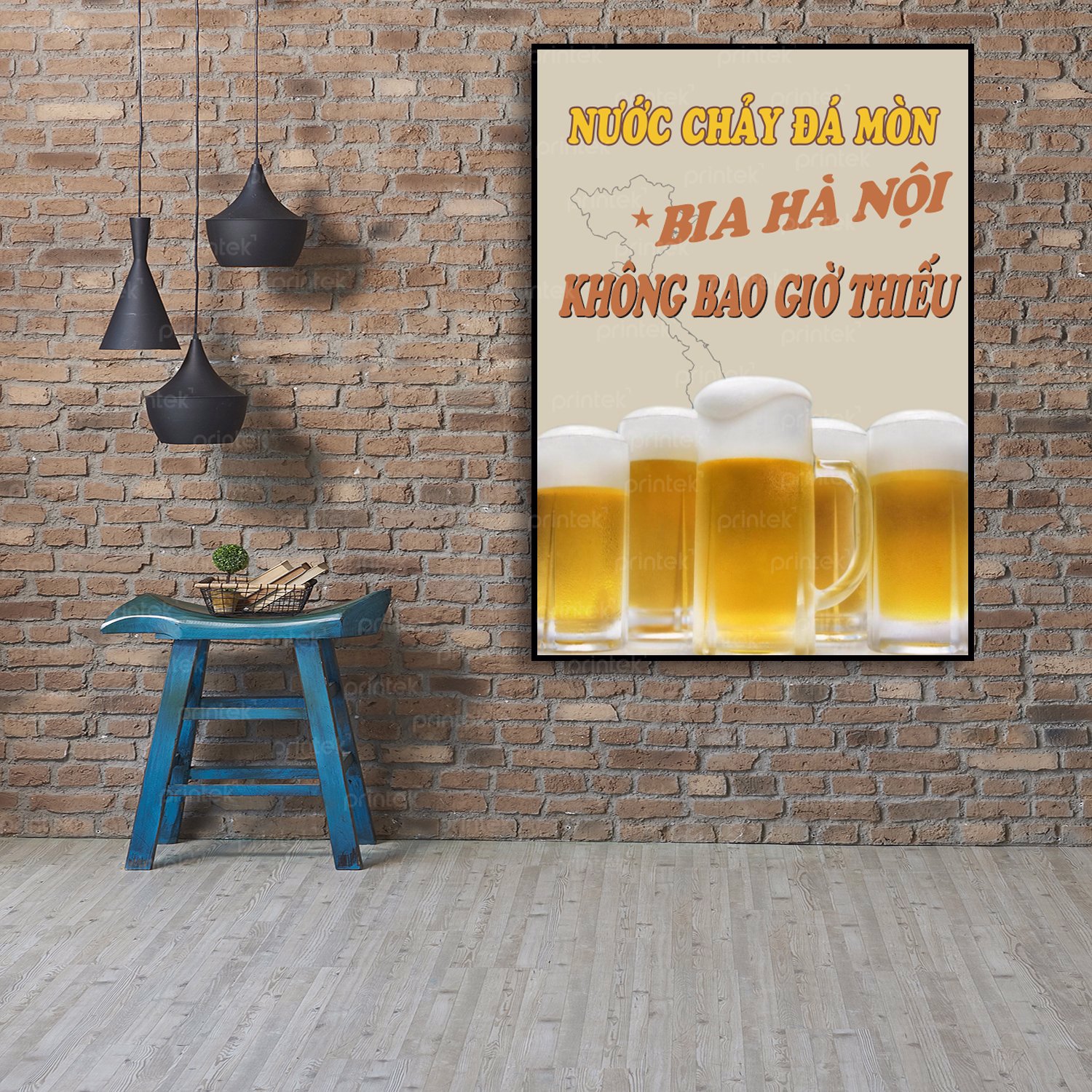 Tranh động lực nhà hàng cỡ 40x60cm – NH024