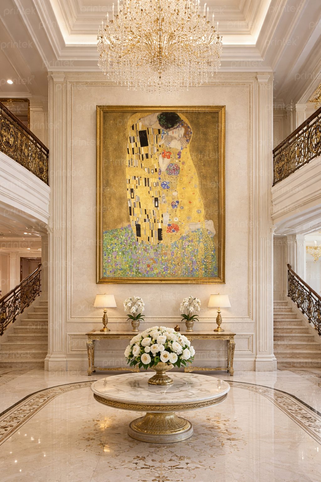 Tranh Nụ hôn của Gustav Klimt - CD7949