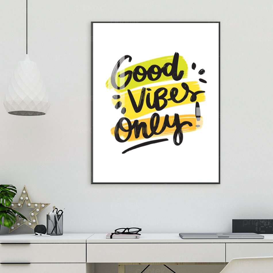 Tranh động lực, tranh slogan tiếng Anh, cỡ 40x60cm – FDL791