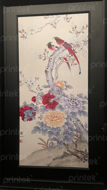 Tranh dán tường indochine, tranh dán tường in theo yêu cầu, in tranh theo yêu cầu, tranh canvas