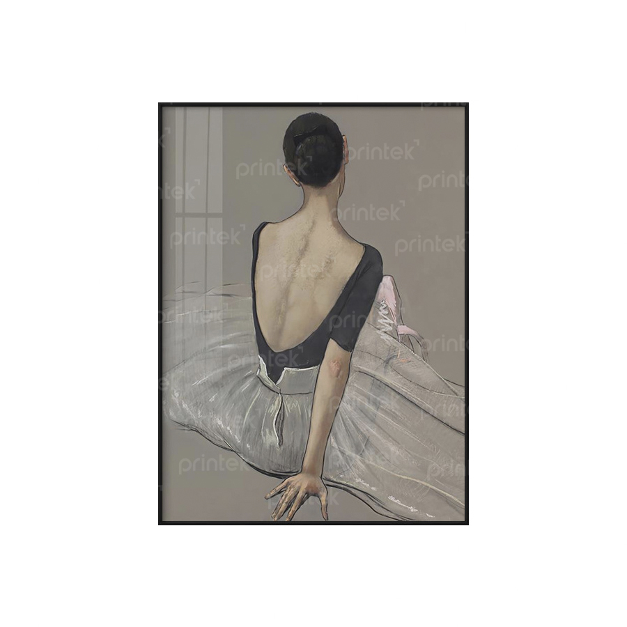 Tranh chân dung cô gái múa ballet - TB13323132