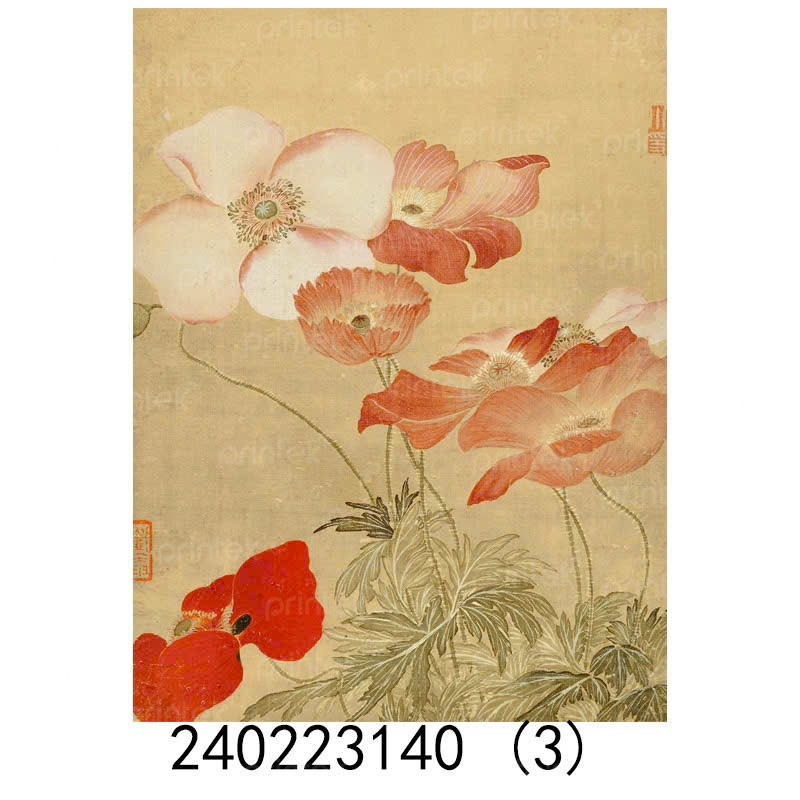 Tranh hoa treo phòng khách, phòng ngủ - TT146691