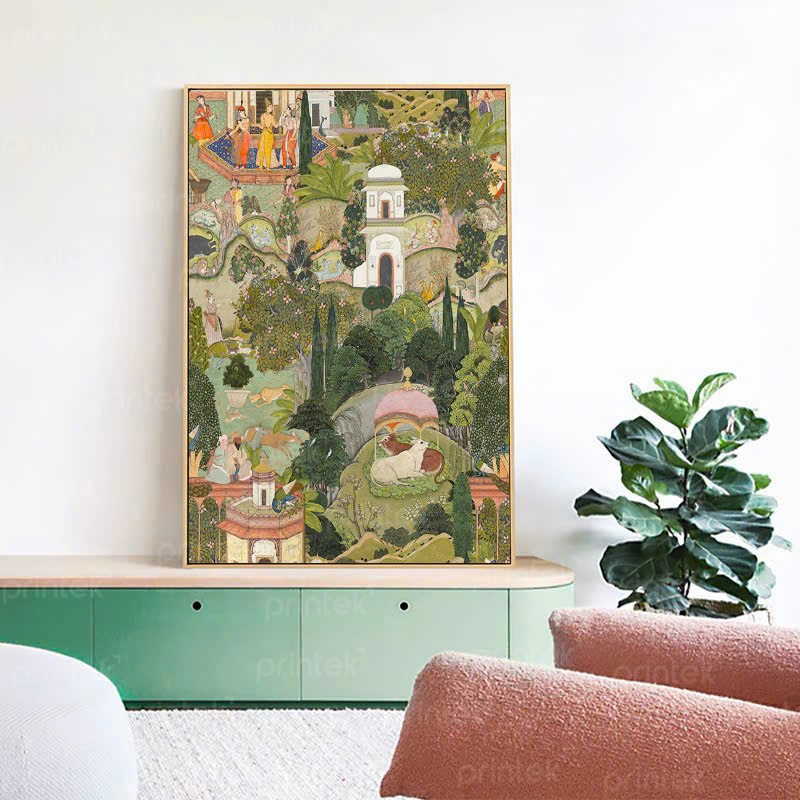 Tranh phong cách Mughal Ấn Độ