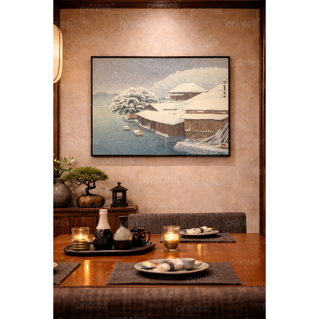 Tranh phong cảnh Nhật cổ, tranh Phù thế (Ukiyo-e) - TT6467