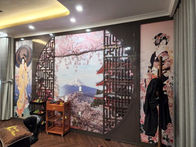 Tranh in theo yêu cầu, tranh canvas, tranh tráng gương, tranh đèn led
