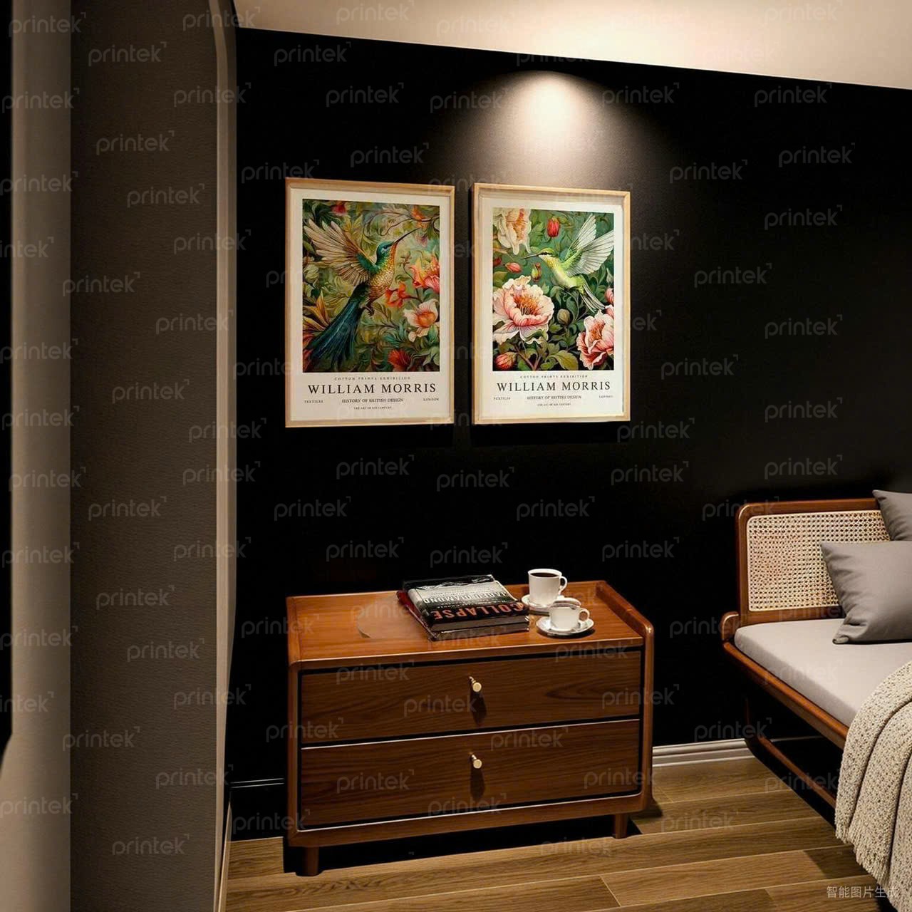 tranh William Morris