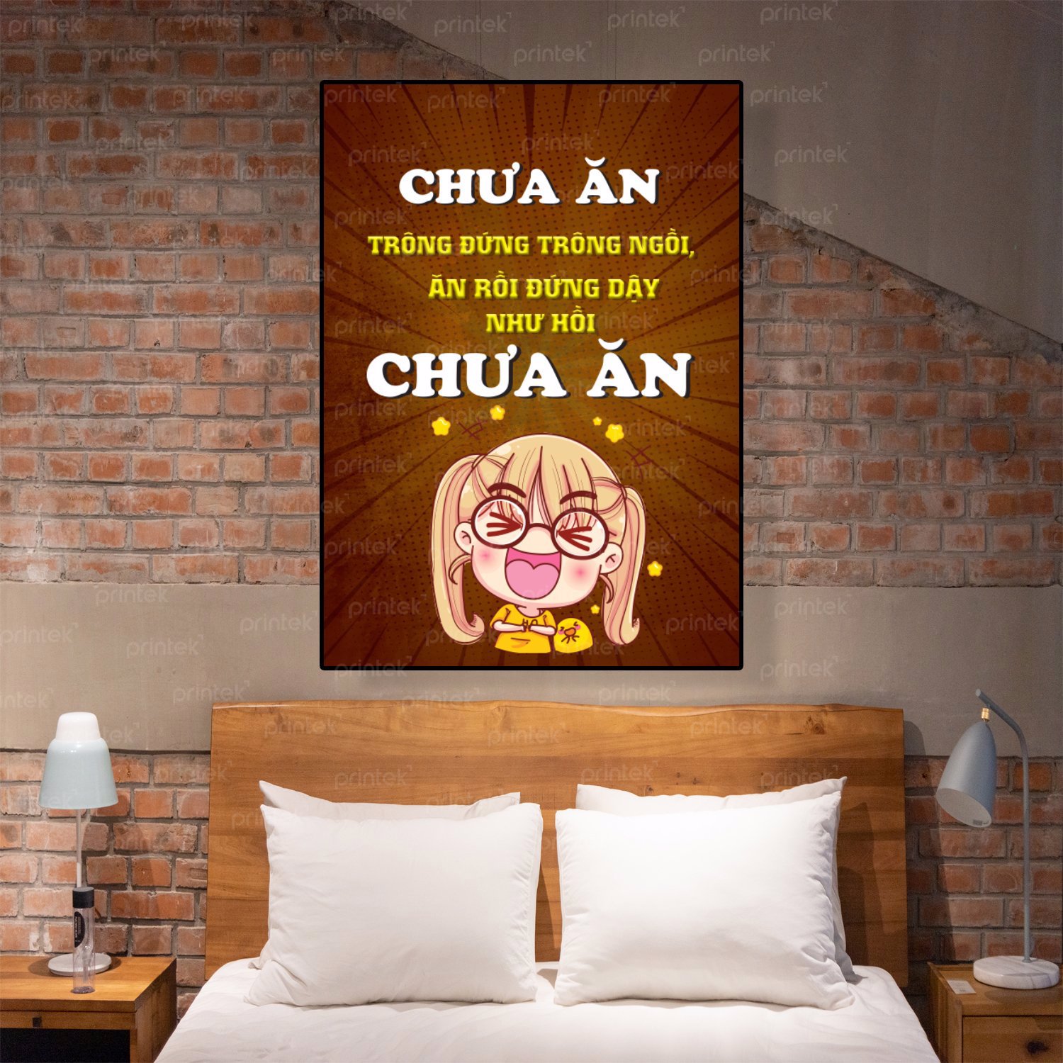 Tranh động lực nhà hàng cỡ 40x60cm - NH002
