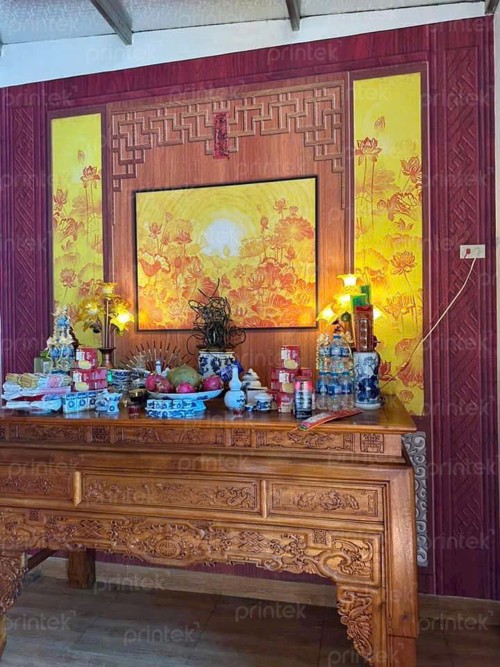 Tranh trang trí phòng thờ