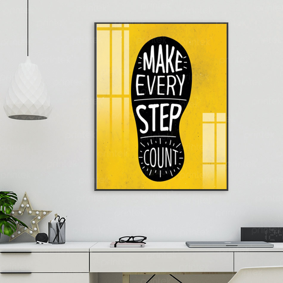 Tranh động lực, tranh slogan tiếng Anh, cỡ 40x60cm – FDL903