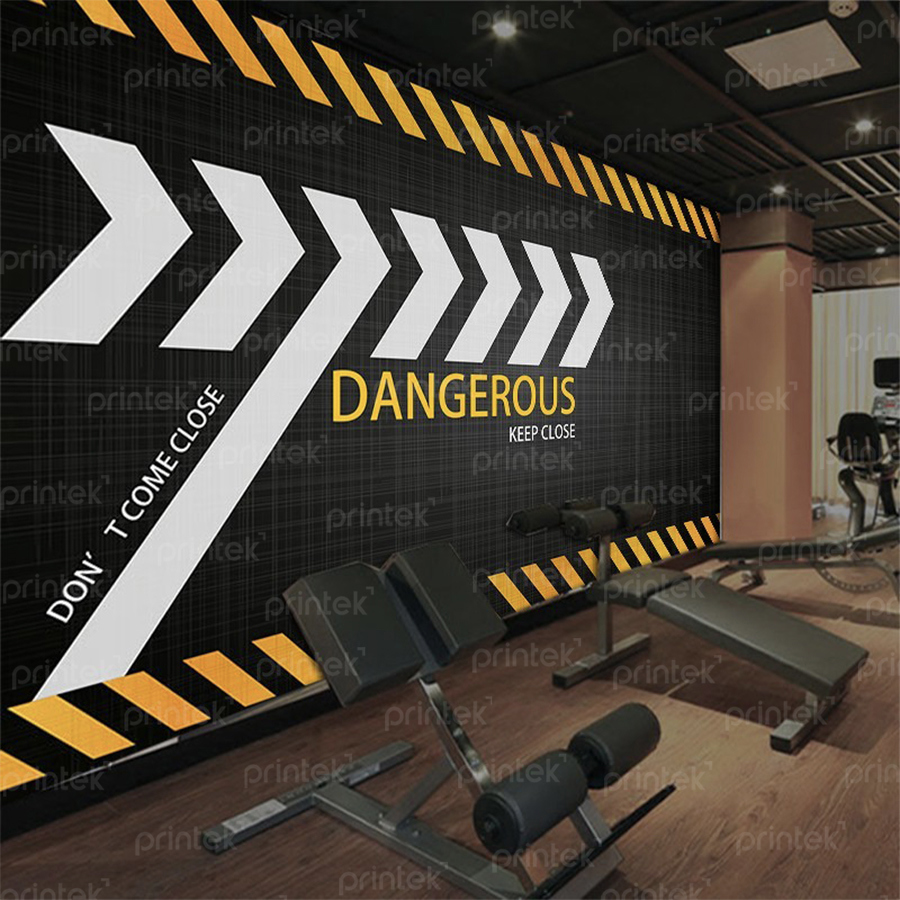 Tranh dán tường phòng Gym - TB332458019