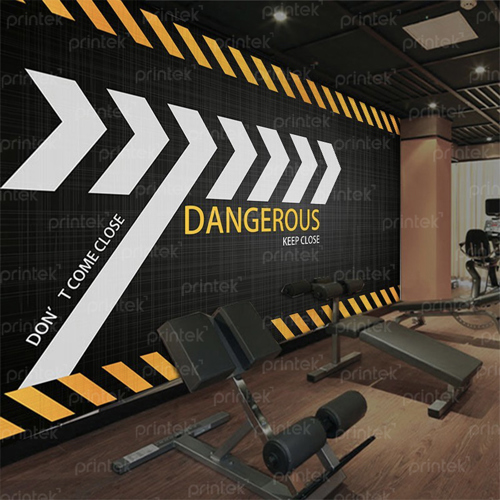 Tranh dán tường phòng Gym - TB332458019