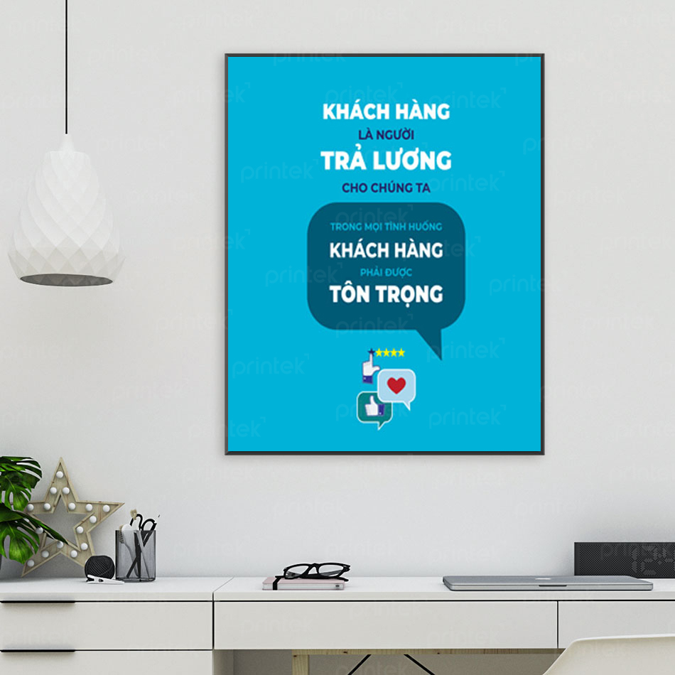 Tranh động lực văn phòng, cỡ 40x60cm - DL001-85