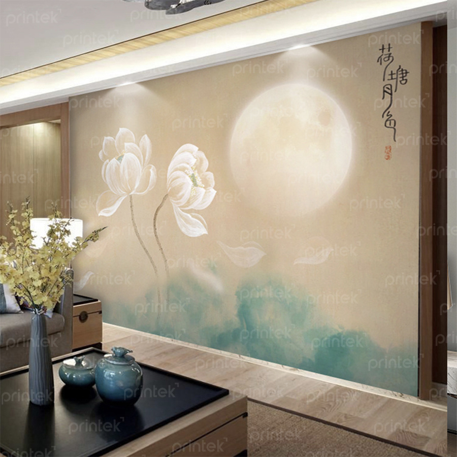 Tranh dán tường 3d phòng thờ - TB332458044