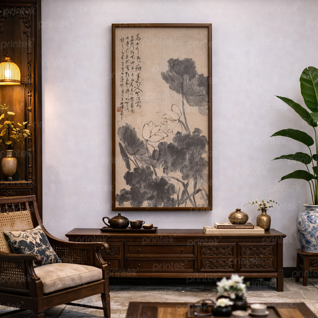 Tranh hoa sen