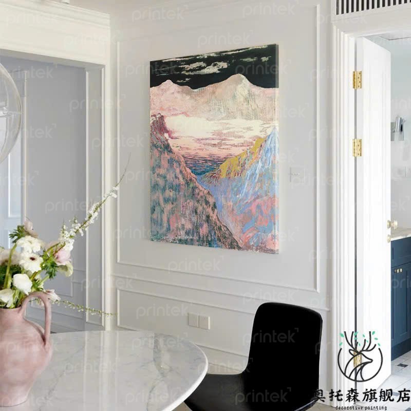 Tranh trừu tượng phòng khách, tranh canvas - TT3974