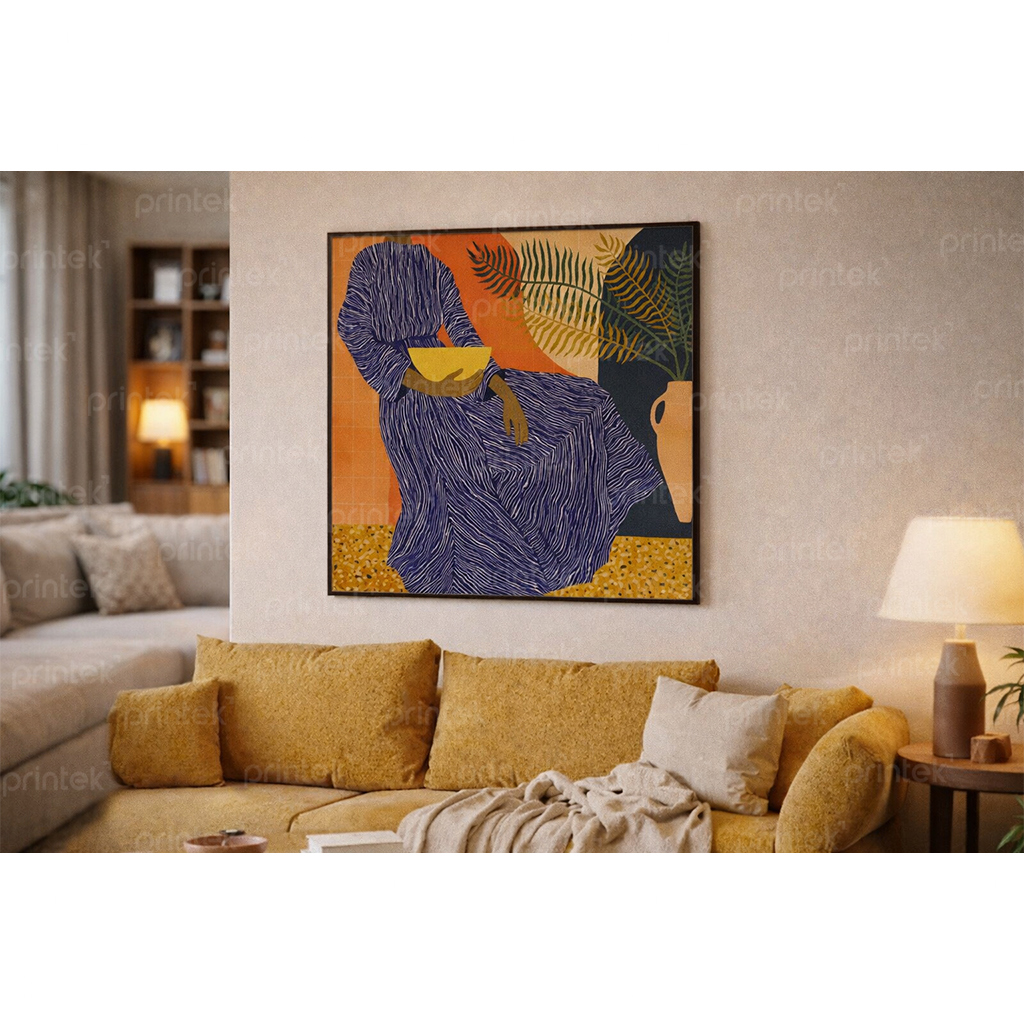 Tranh canvas chân dung treo tường - TT4202