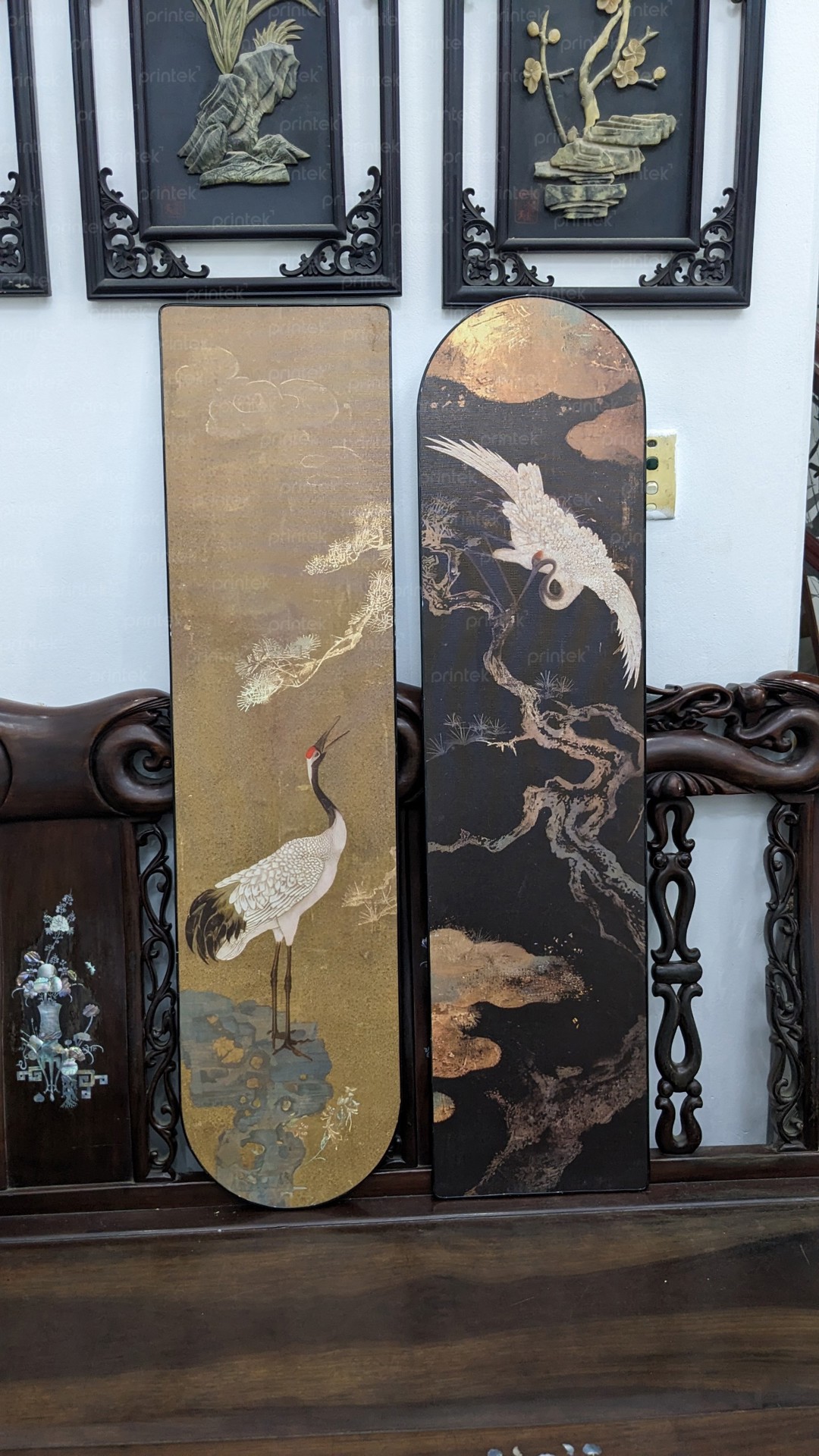 tranh tùng hạc diên niên