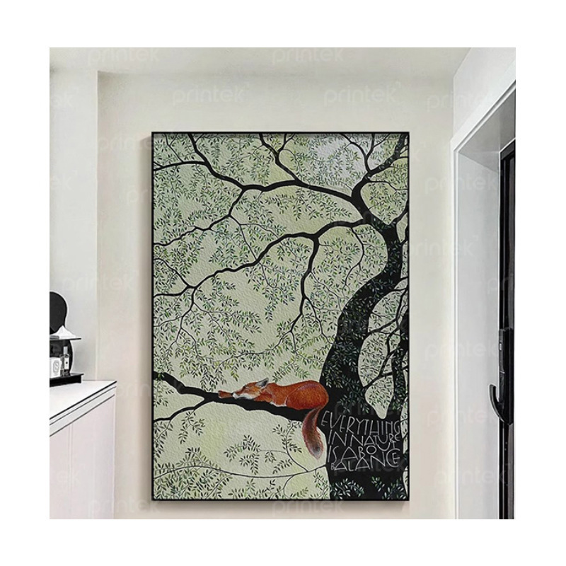 Tranh phong cảnh rừng cây trang trí phòng khách - PC1236
